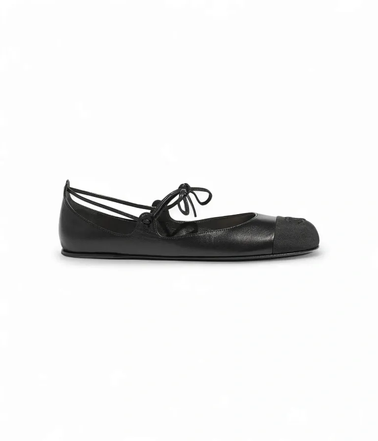 Кожаные туфли Мэри-Джейн Chanel Black - фото 1
