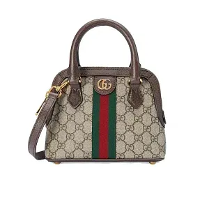 Gucci Мини-сумка с верхней ручкой Ophidia - фото 1