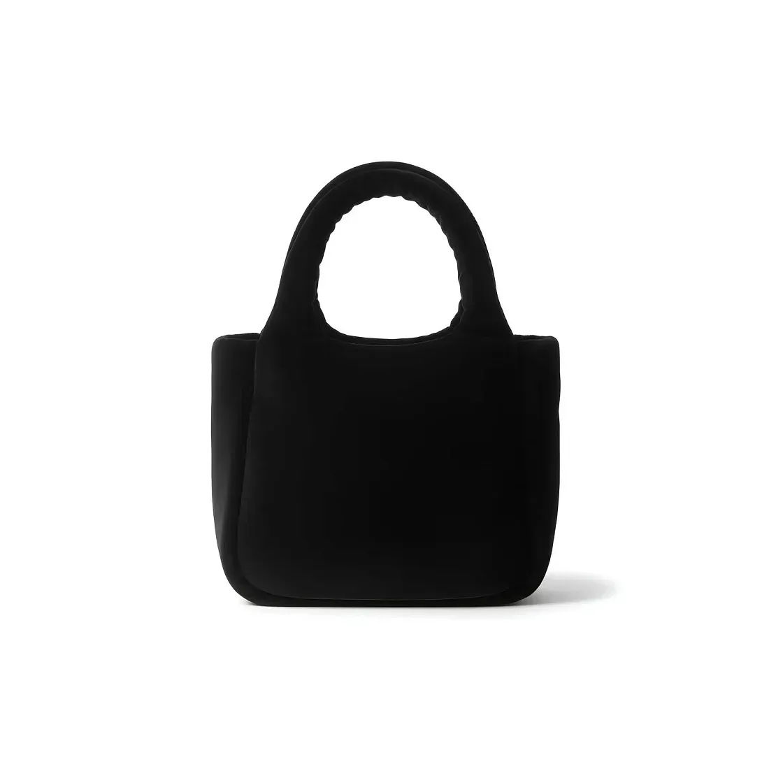Prada Мини-сумка из вельвета с мягкой подкладкой - фото 4