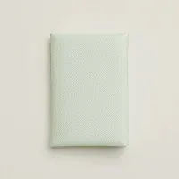 Hermès Кардхолдер Calvi Duo Vert Fizz - фото 1