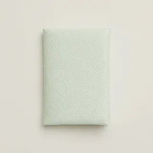 Hermès Кардхолдер Calvi Duo Vert Fizz - фото 1