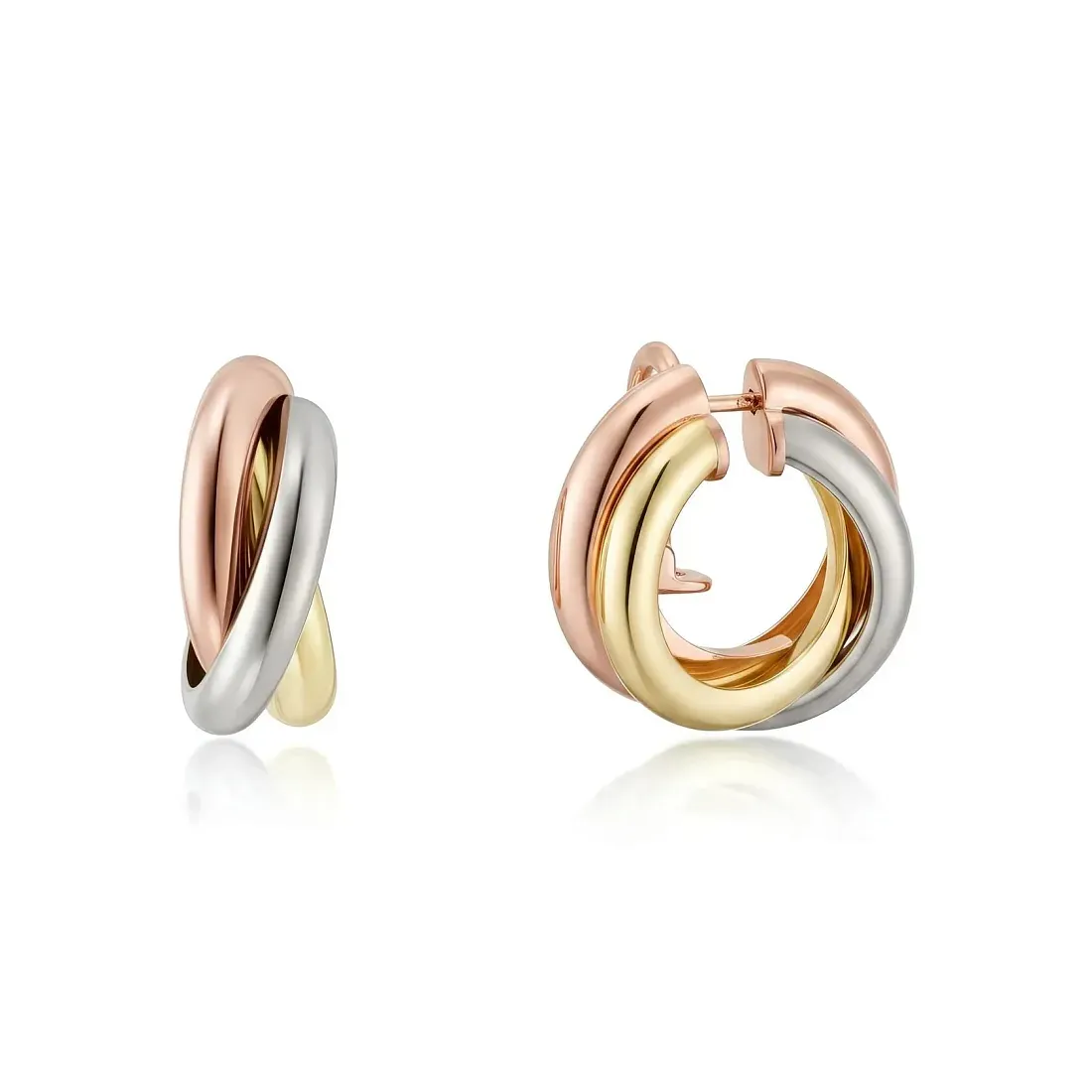 Cartier Серьги Trinity earrings, classic model - фото 3