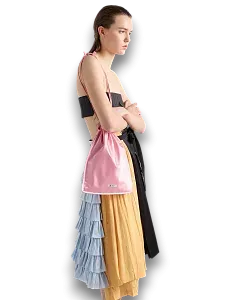 Prada Сумка Wish silk duchesse pouch - фото 7