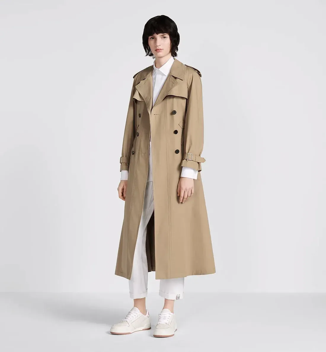 Dior Тренч бежевый - фото 2