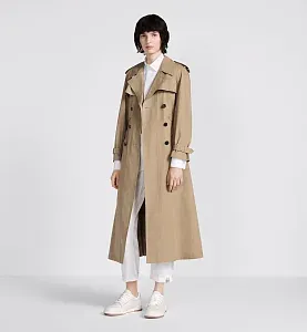 Dior Тренч бежевый - фото 2