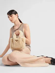 Prada Мини-сумка из овчины - фото 7