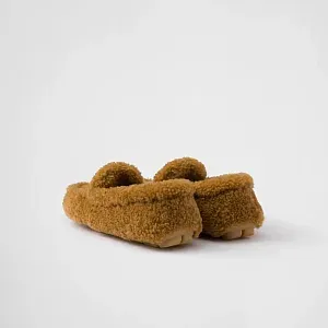Prada Мокасины из овчины - фото 5