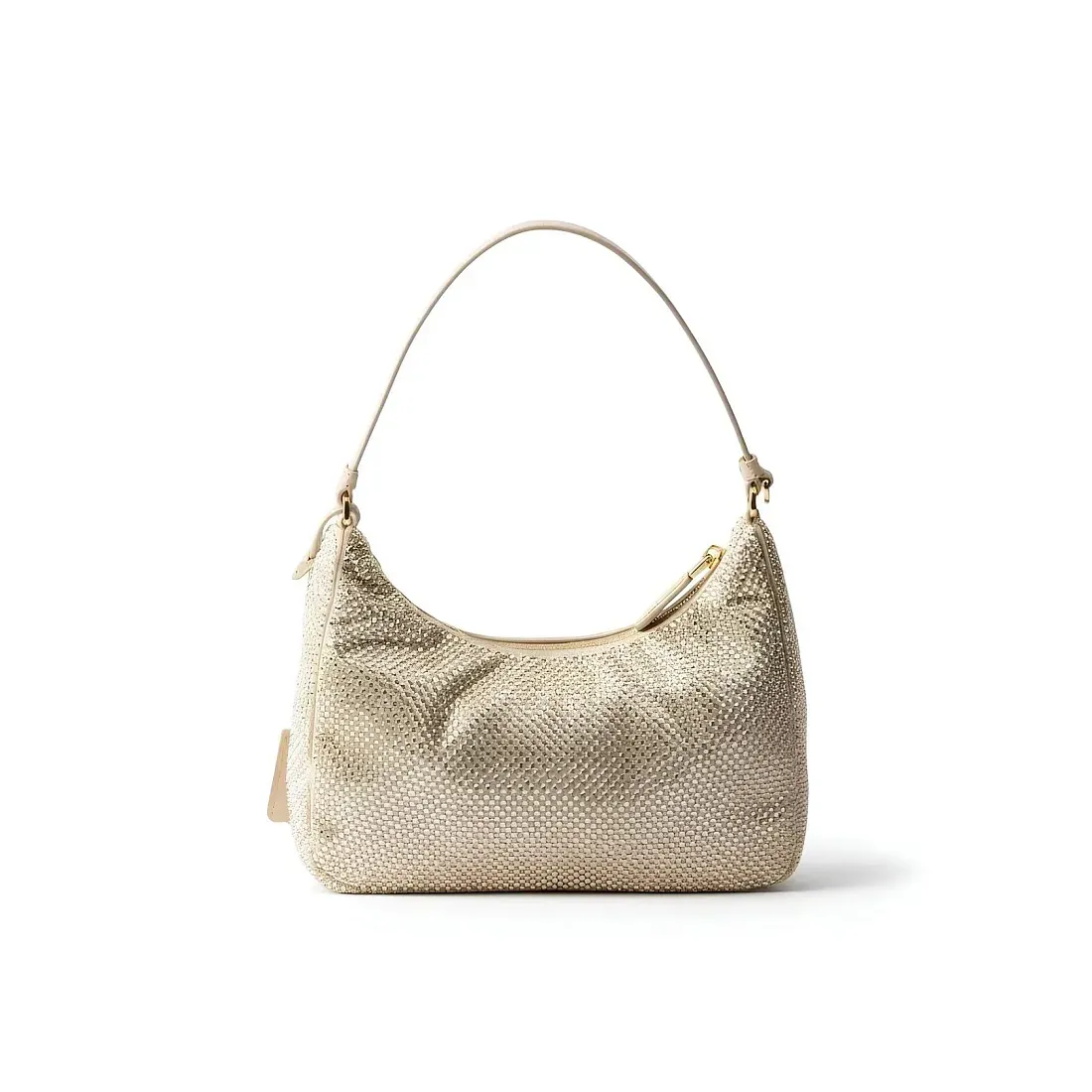 Prada Мини-сумка Re-Edition 2005 Sand Beige - фото 2
