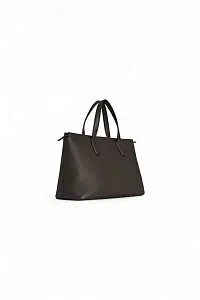 The Row Сумка Marcel Deep Brown из кожи Deep Brown - фото 3