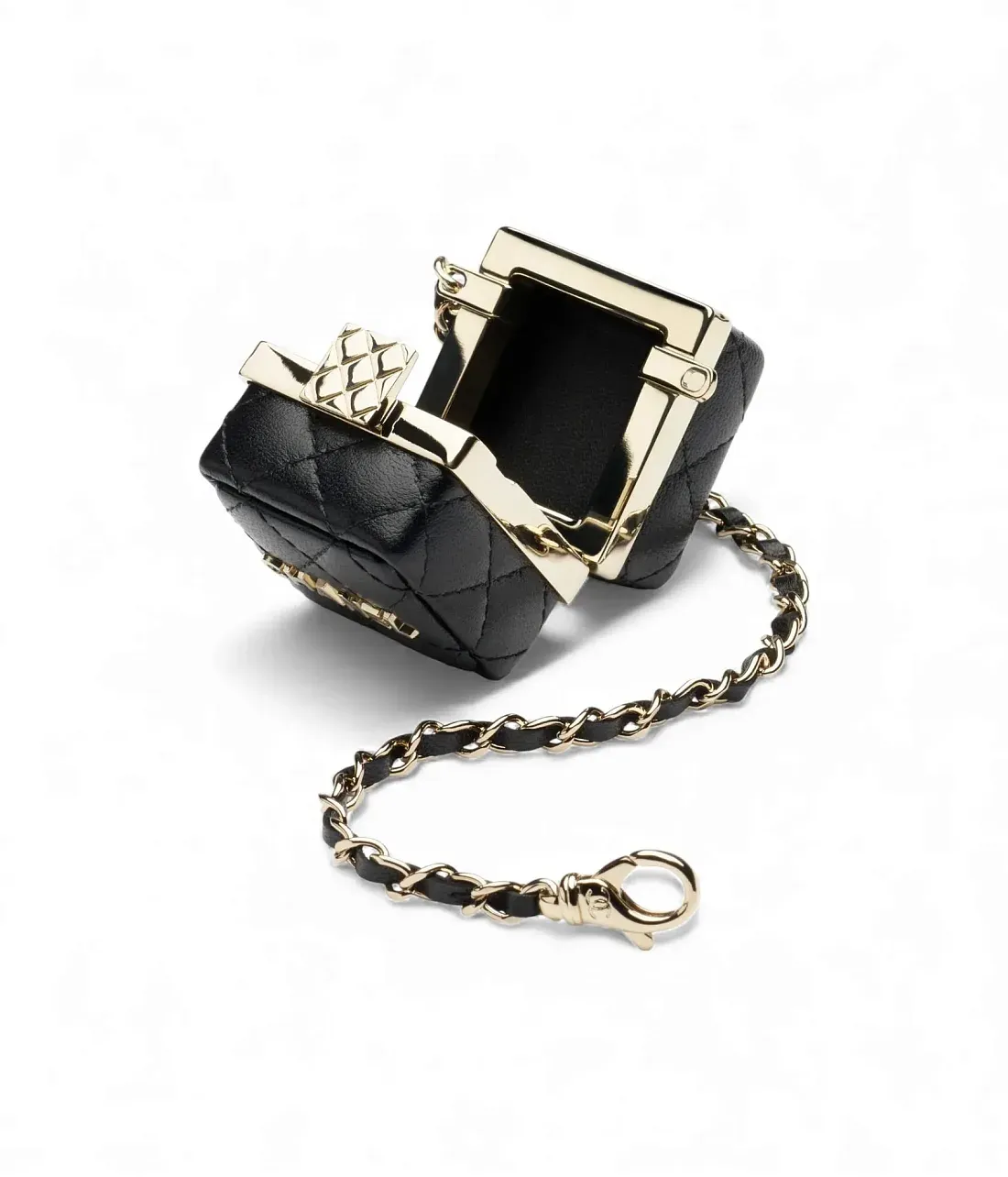 Chanel Брелок для сумочки Black - фото 4