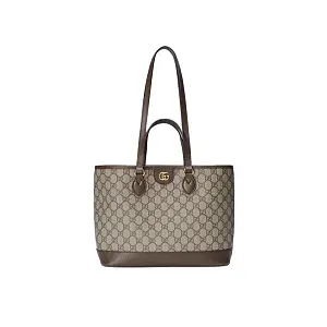 Gucci Сумка-тоут Ophidia Brown - фото 1