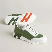 Hermès Кроссовки Bouncing Matcha / Blanc - фото 1
