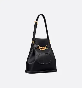 Dior Сумка C'est среднего формата Black - фото 5