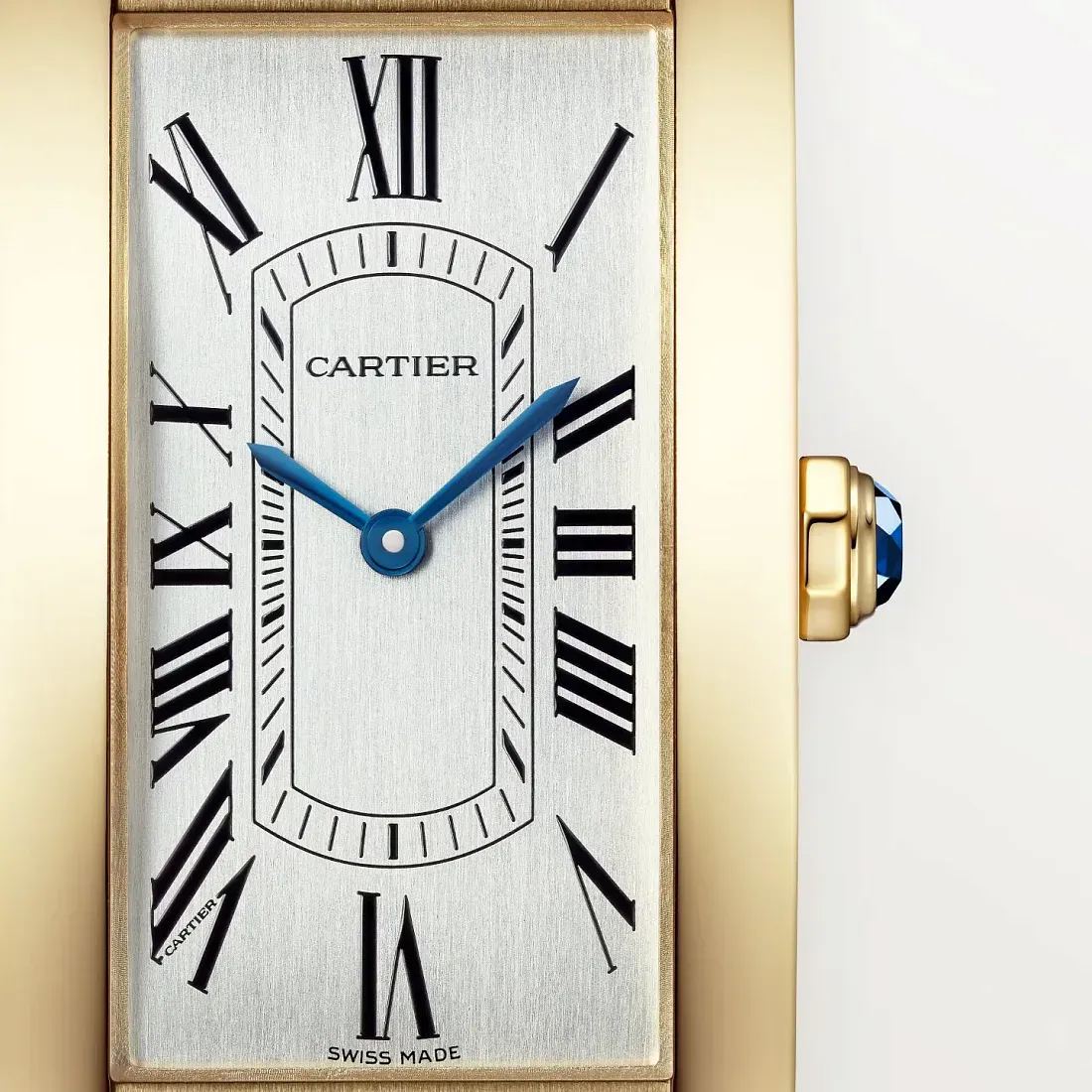 Cartier Часы Tank Americaine watch Men - фото 4