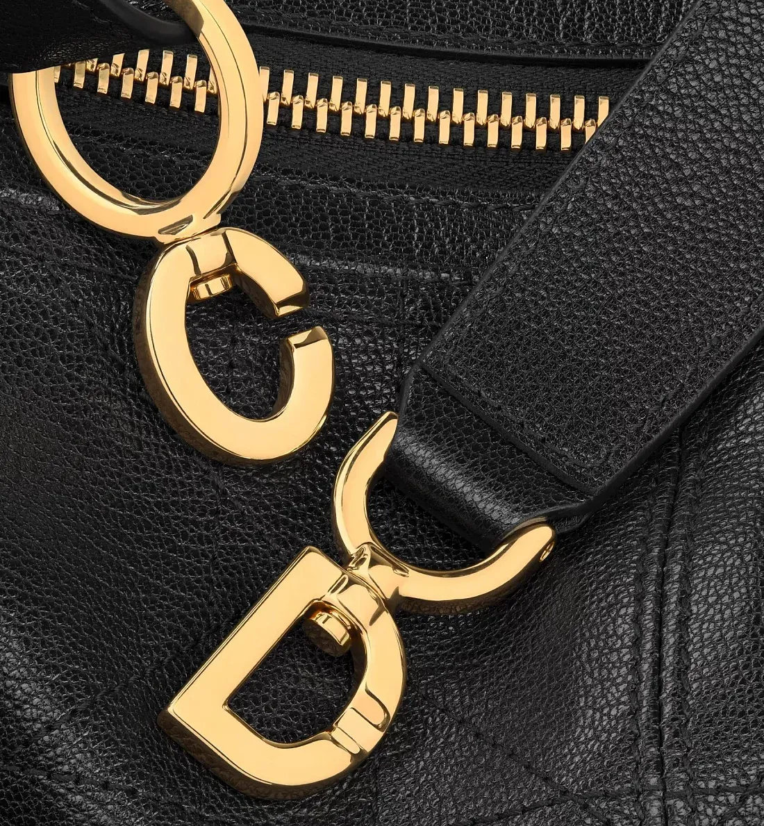 Dior Сумка D-Journey in shiny goatskin среднего формата - фото 5