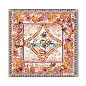 Louis Vuitton Платок-каре Island 90 Orange - фото 1