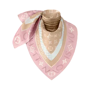 Louis Vuitton Платок-каре Monogram Infinity 90 Beige - фото 3