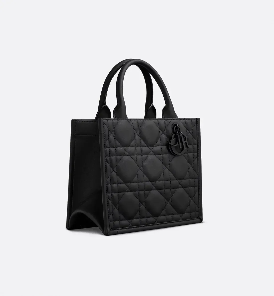 Dior Сумка Book Tote ultra-matte black calfskin маленького формата - фото 5