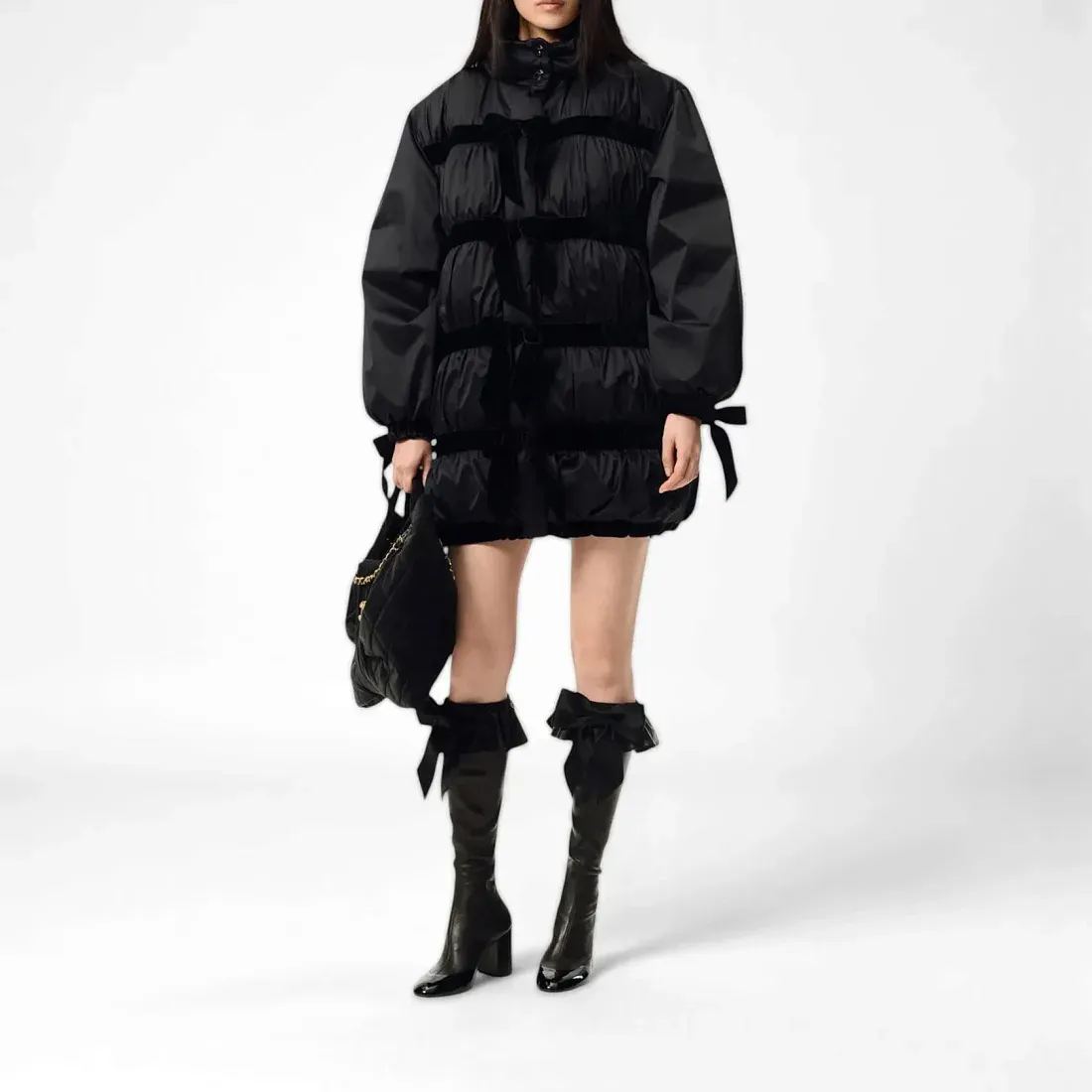Chanel Пуховик из тафты - фото 3