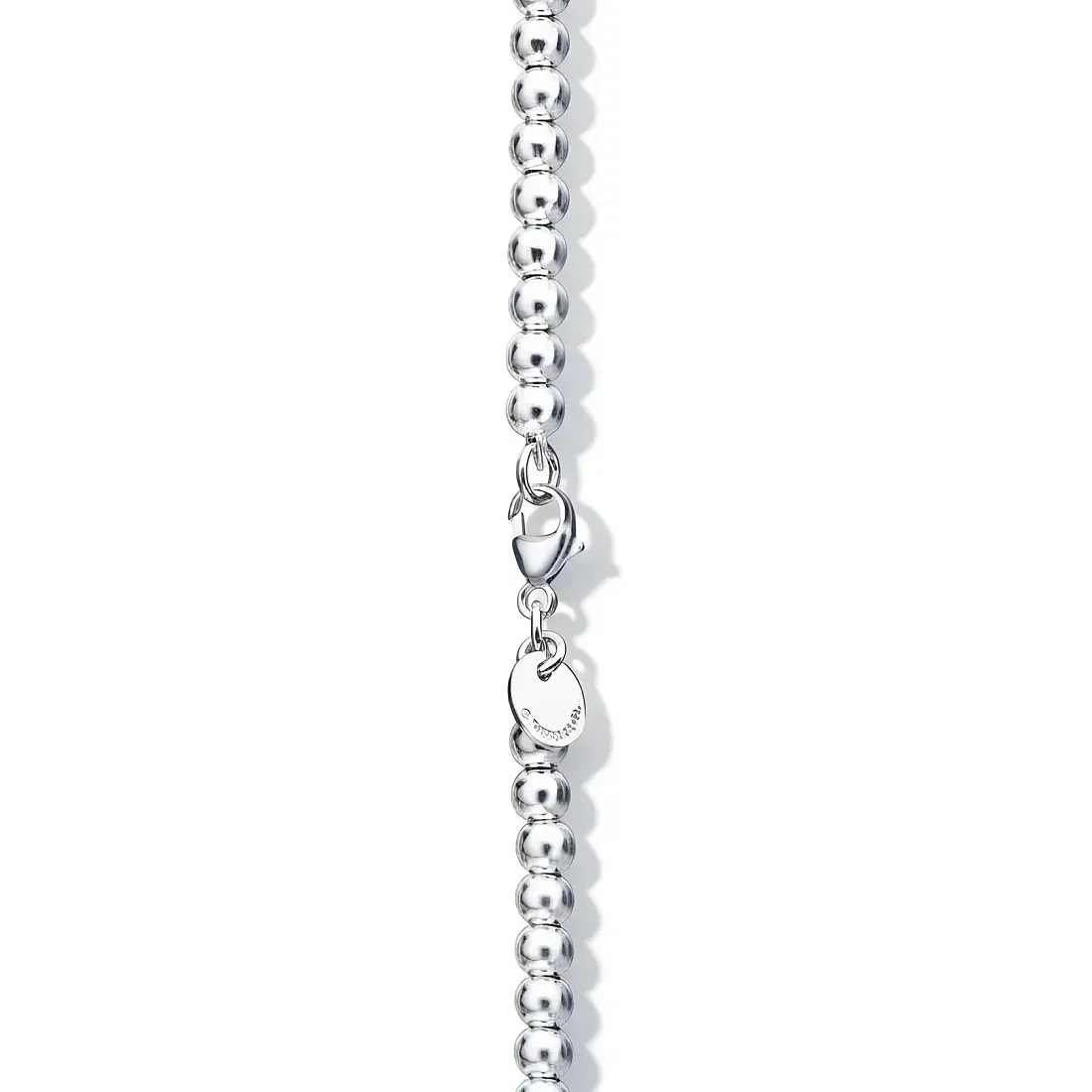 Tiffany & Co. Браслет Heart Tag Bead Bracelet in Silver - фото 5
