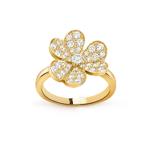 Van Cleef & Arpels Кольцо Frivole Yellow Gold - фото 2