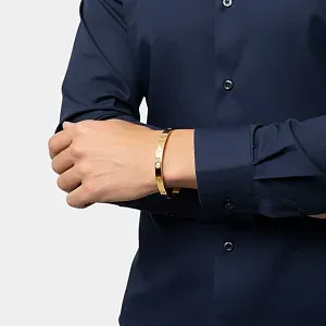 Cartier Браслет Love single-screw closure, classic model, 4 diamonds Men - фото 2