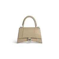 Balenciaga Сумка Hourglass маленького формата Beige - фото 1