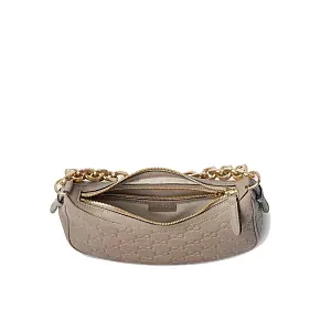 Gucci Маленькая сумка на плечо GG Taupe - фото 3