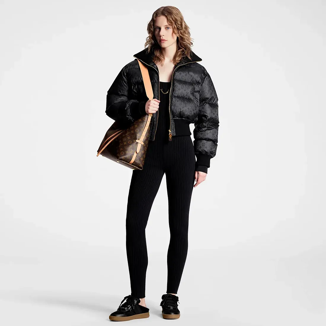 Louis Vuitton Сникеры-мюли Lous Black - фото 2