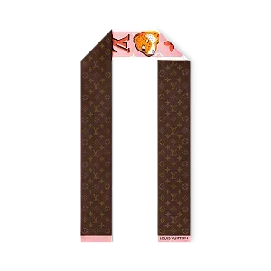 Louis Vuitton Шелковая лента Animogram Leopard - фото 3