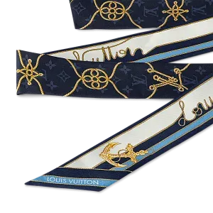 Louis Vuitton Шелковая лента Cordage BB Bleu Ciel - фото 3
