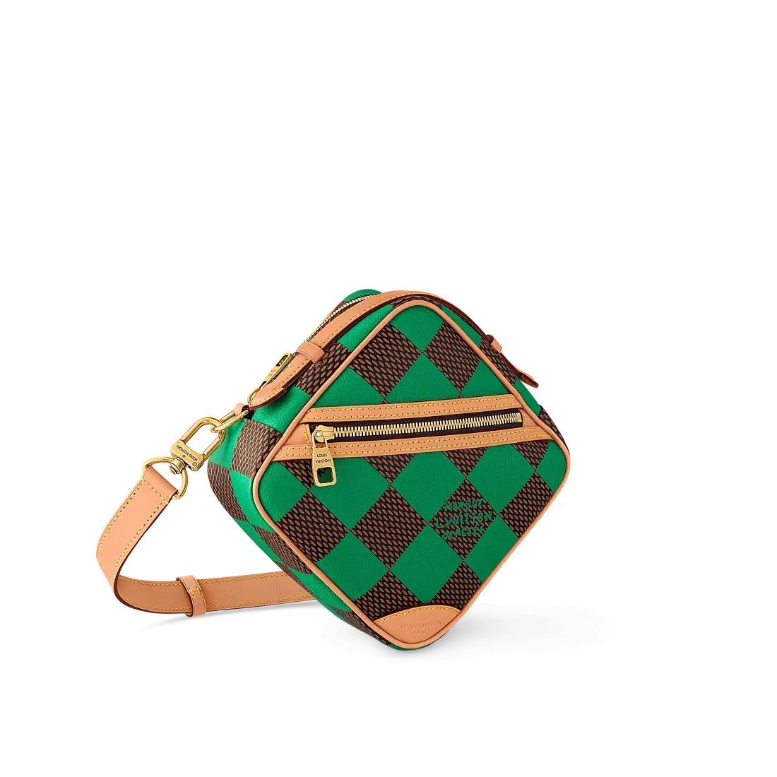 Louis Vuitton Сумка-мессенджер Chess Green - фото 2