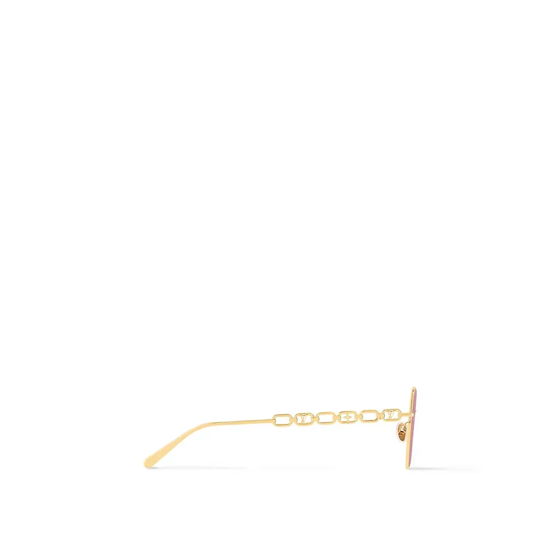 Louis Vuitton Солнцезащитные очки My Chain Small Round Pink - фото 2