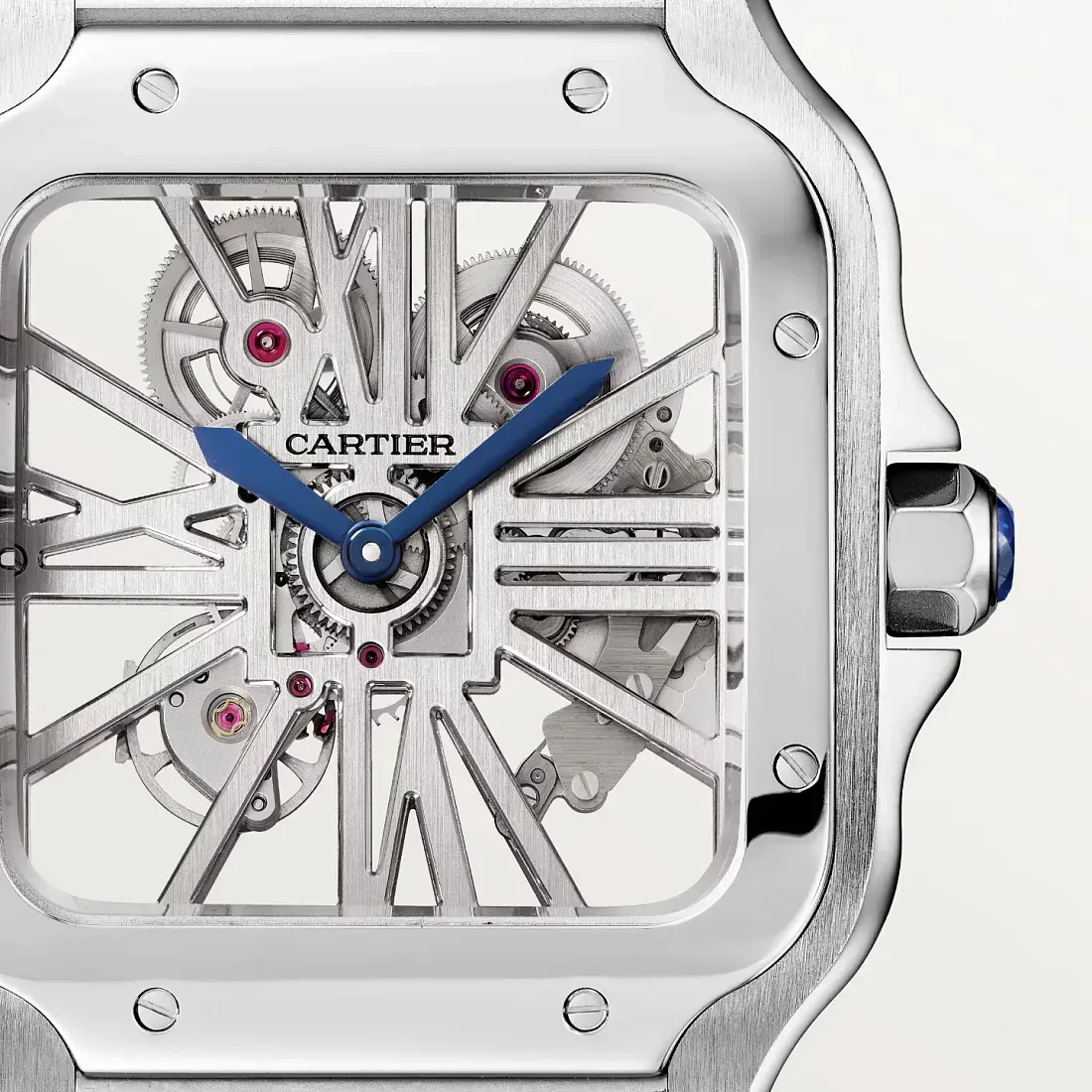 Cartier Часы Santos de skeleton watch Men - фото 4