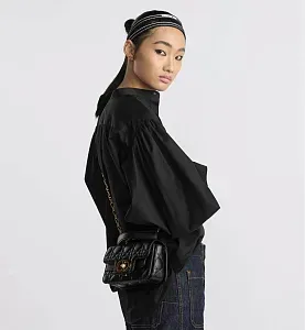 Dior Сумка Top Handle Jolie мини-формата Black - фото 2
