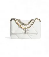 Chanel Сумка 19 White - фото 1