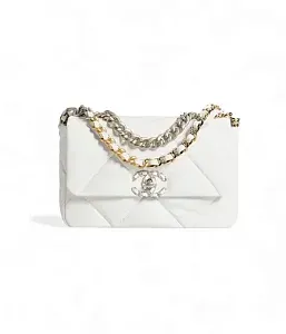 Chanel Сумка 19 White - фото 1