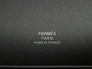 Hermès Сумка Pochette Kelly Mini Black Swift Palladium Hardware - фото 3