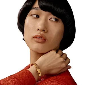 Hermès Браслет Mini Clic Kelly Marron Glace - фото 2