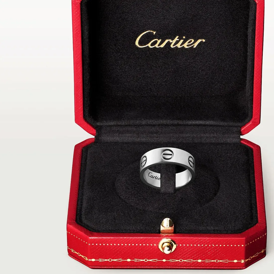 Cartier Кольцо Love White Gold - фото 5