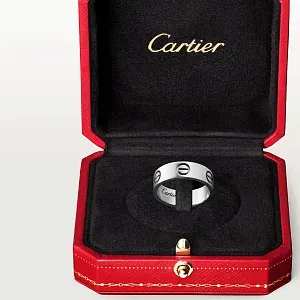 Cartier Кольцо Love White Gold - фото 5