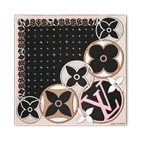 Louis Vuitton Платок-каре Duality 90 Black - фото 1