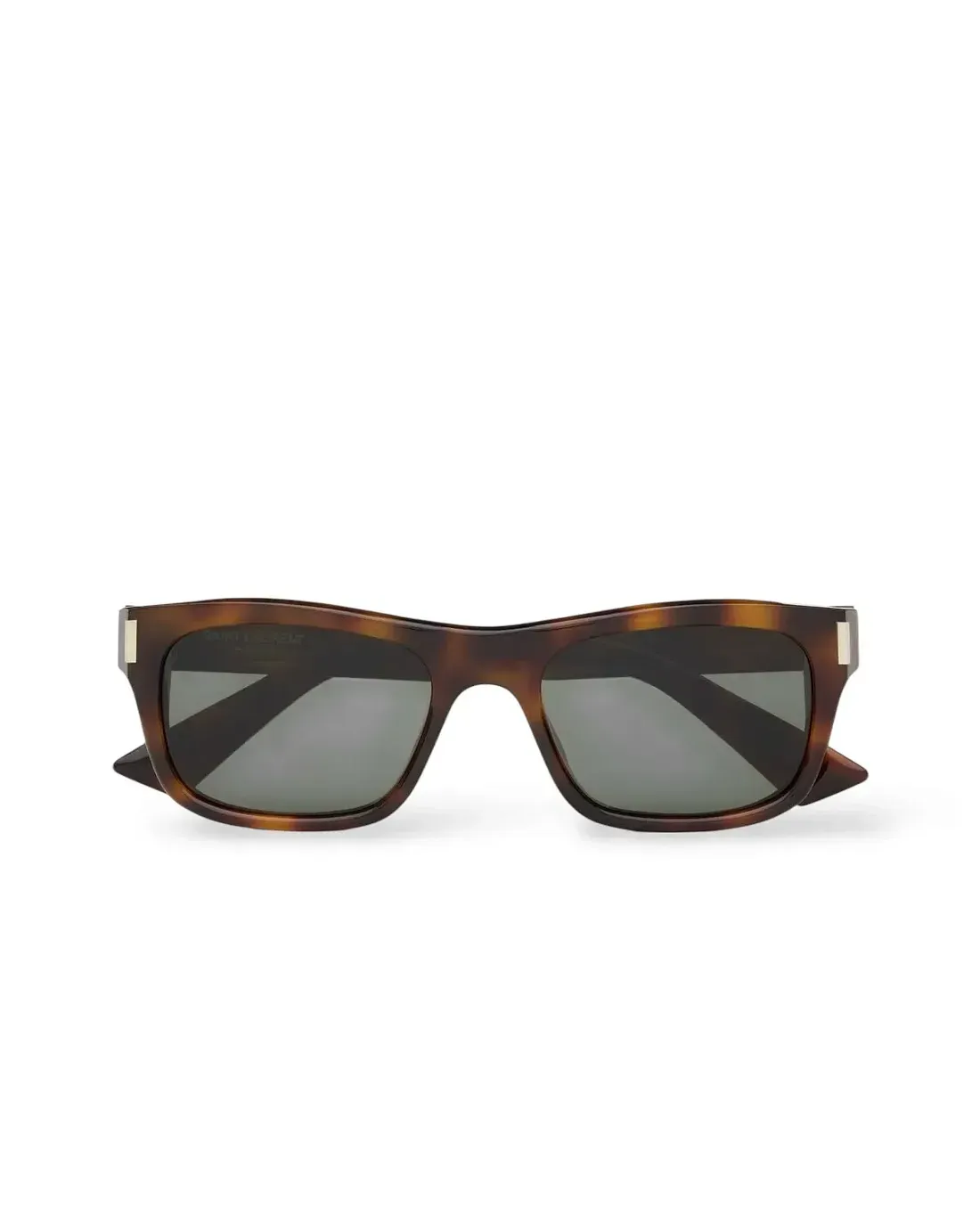 Saint Laurent Солнцезащитные очки SL 83 Medium Havana and Grey - фото 2