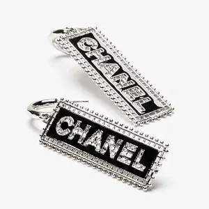 Chanel Серьги-подвески Серебро - фото 1