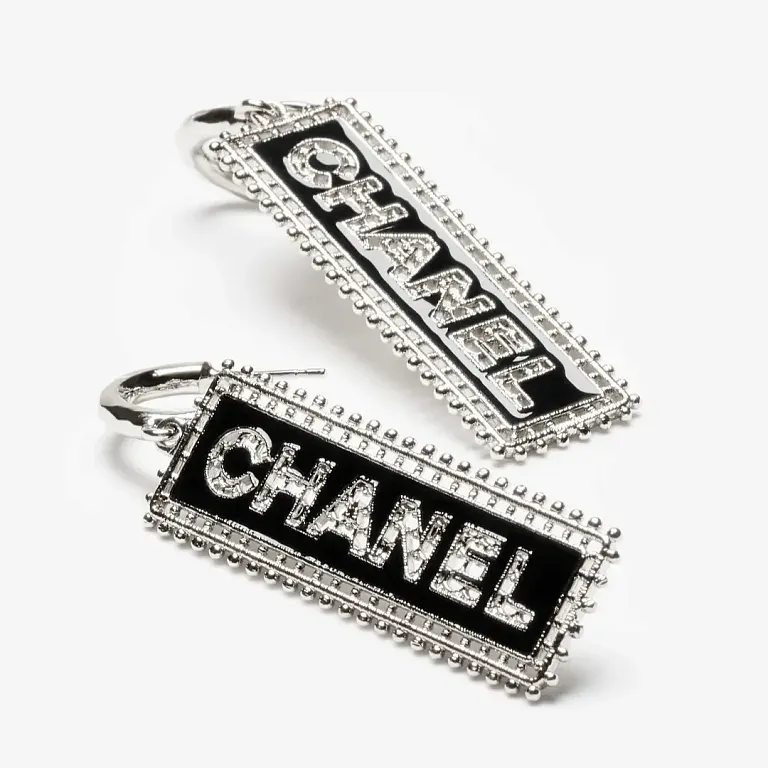 Серьги-подвески Chanel Серебро - фото 1