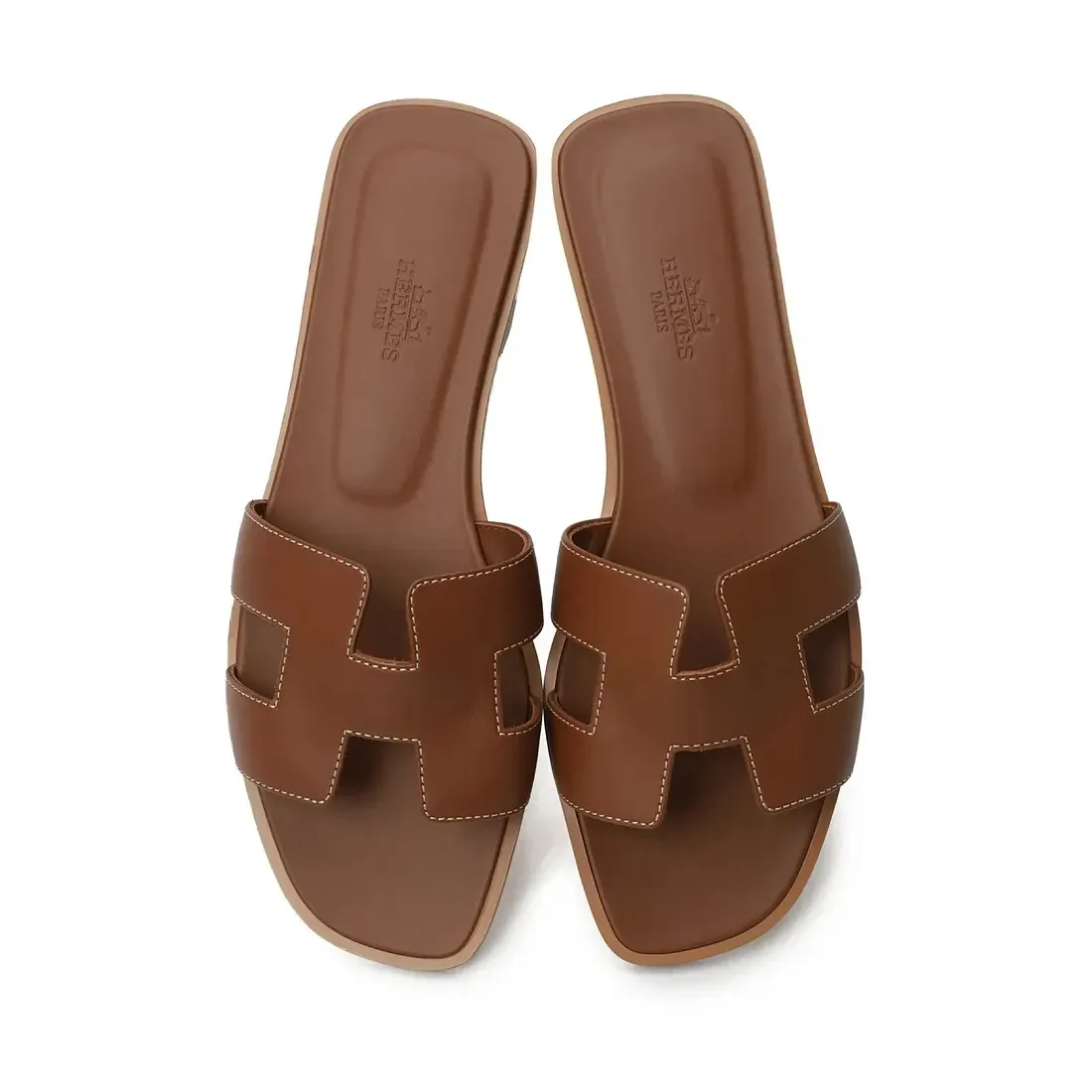 Hermès Сандалии Oran Gold - фото 2