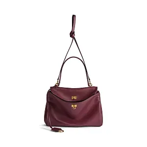 Balenciaga Cумка Rodeo среднего формата Dark Burgundy - фото 4
