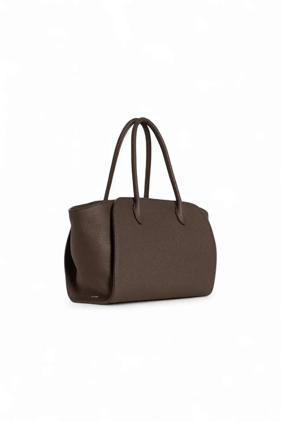 The Row Сумка Marlo 12 Deep Brown из кожи Deep Drown - фото 3