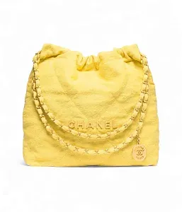 Chanel Сумка Mini 22 Jaune Denim - фото 1