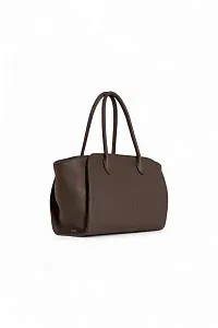 The Row Сумка Marlo 12 Deep Brown из кожи Deep Drown - фото 3